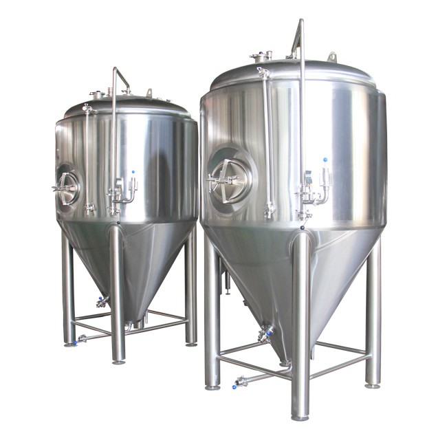 腰部人孔啤酒发酵罐